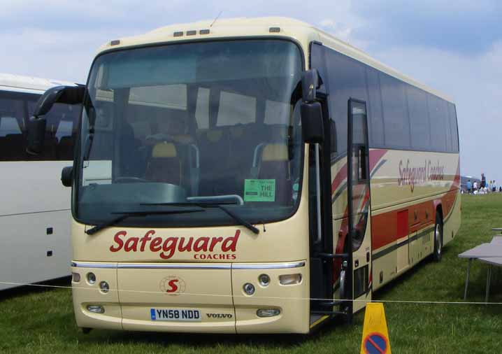 Safeguard Volvo B12M Plaxton Panther YN58NDD